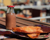 Foto del paso 5 de la receta: “Coca de vidre” con chocolate