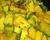 कद्दू की खट्टी मिठी गुड़ की सब्जी (kaddu ki khatti meethi gur ki sabzi recipe in Hindi) रेसिपी चरण 5 फोटो