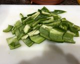 Foto del paso 2 de la receta Bacalao a la plancha con sanfaina