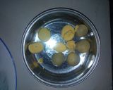 A picture of step 2 of Deviled eggs.