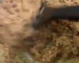 A picture of step 5 of Dum ka Qeema.