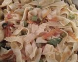 Foto del paso 4 de la receta: Fettuccine con mantequilla y verduras