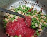 A picture of step 3 of Corn & Peas Pulav.