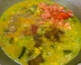 A picture of step 3 of Torai & kaddu with chana dal (Ridge gourd & pumpkin with split chick peas).