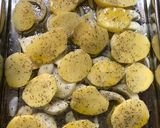Foto del paso 1 de la receta: Rape al horno con patatas