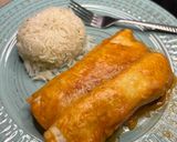 A picture of step 6 of 🫔 Vegetarian enchiladas 🫔.