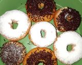 Foto langkah ke 9 dari resep Donat White Ring tepung 250gram no kentang.