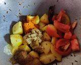 নিরামিষ বাঁধাকপি ঘন্ট(niramish bandhakopi ghanto recipe in Bengali) রেসিপি ধাপ - 2 ছবি
