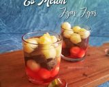 Foto langkah ke 3 dari resep Es Melon Agar Agar.