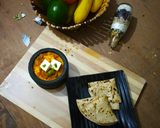 A picture of step 5 of Kadai Paneer.