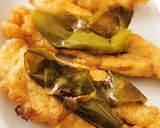 Foto del paso 5 de la receta Pincho de Boquerones fritos con Pimiento verde asado