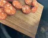 Foto del paso 5 de la receta Lentejas Sabor Cookpad, con chorizo y costillas, en olla a presión