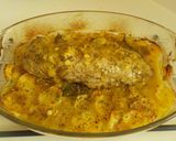 Foto del paso 28 de la receta: Solomillo de cerdo macerado y guarnición al horno