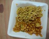 A picture of step 5 of Simple Gathiya Sev.