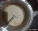 A picture of step 1 of Wheet chilla with tea.