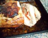 Foto del paso 7 de la receta: Pavo deshuesado al horno con salsa de vino y coñac