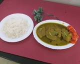 Fish green curry bengali stayl recipe step 5 photo