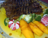 Foto del paso 7 de la receta: Filete de ternera, aderezado con salsa oriental