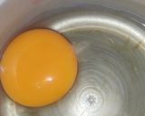 A picture of step 1 of Scrambled Egg.