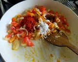 A picture of step 2 of Paneer Tikka Masala.