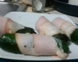 Foto del paso 3 de la receta: Chiles rellenos envueltos en tocino