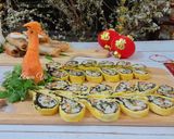 Hình bước làm 3 của món Nem công chả phụng