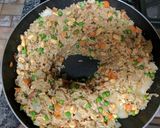 A picture of step 9 of Easy one pan bacon fried rice.
