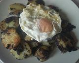 Foto del paso 8 de la receta: Huevos rotos con morcilla