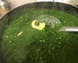 A picture of step 9 of Restaurant Style Palak Mutter.