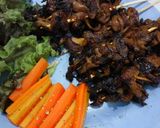 Foto langkah ke 6 dari resep Sate Jamur Tiram.