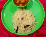 A picture of step 5 of Jeera Rice.