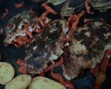 Une image de l'étape 11 de Médaillons de porc grillés à la moutarde et poivrons rouges.