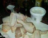 Foto del paso 1 de la receta: Pollo en olla de barro (pollo a la portuguesa)