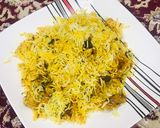 A picture of step 6 of Chicken charcoal dum biryani.