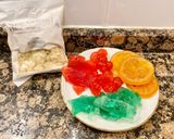 A picture of step 1 of Cake Filled with Special Christmas Cream.