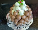 A picture of step 4 of Terry’s Chocolate Christmas pudding.