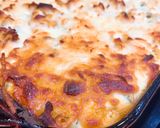 A picture of step 8 of Meat sauce Lasagna.
