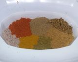A picture of step 1 of Peri peri bites.