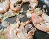 Foto langkah ke 4 dari resep Tumis Udang Buncis.