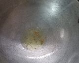 A picture of step 1 of Bathua bhujia.