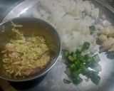 A picture of step 3 of Masala Macaroni.