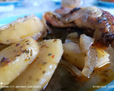 Foto del paso 8 de la receta: Pierna y contrapierna de pollo al horno con cosas