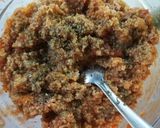 Foto del paso 4 de la receta: Berenjena rellena de atún y quinoa 🍆
