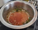 A picture of step 2 of Moraiyo (spiced up).