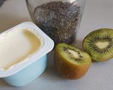 Foto del paso 1 de la receta Kiwi con chía