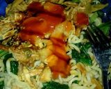 Foto langkah ke 7 dari resep Mie ayam suwir "yamur" aka ayam jamur.