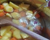 Φωτογραφία βήματος 2 της συνταγής Kartoffeln Suppe (πατατόσουπα) με σπιτικά κρουτόνς!