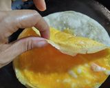 Foto del paso 6 de la receta: Burrito🌯de🌮desayuno🍳🥓🧀
