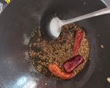 A picture of step 2 of Curd kadhi.
