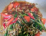 Foto langkah ke 6 dari resep Cah Kangkung dan Kecambah.